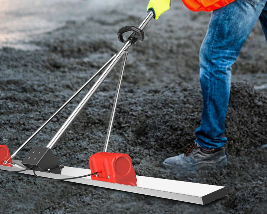 Metode til anvendelse af elektrisk skraber til beton